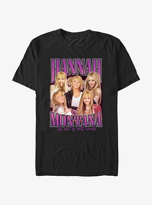 Hannah Montana Both Worlds Collage T-Shirt