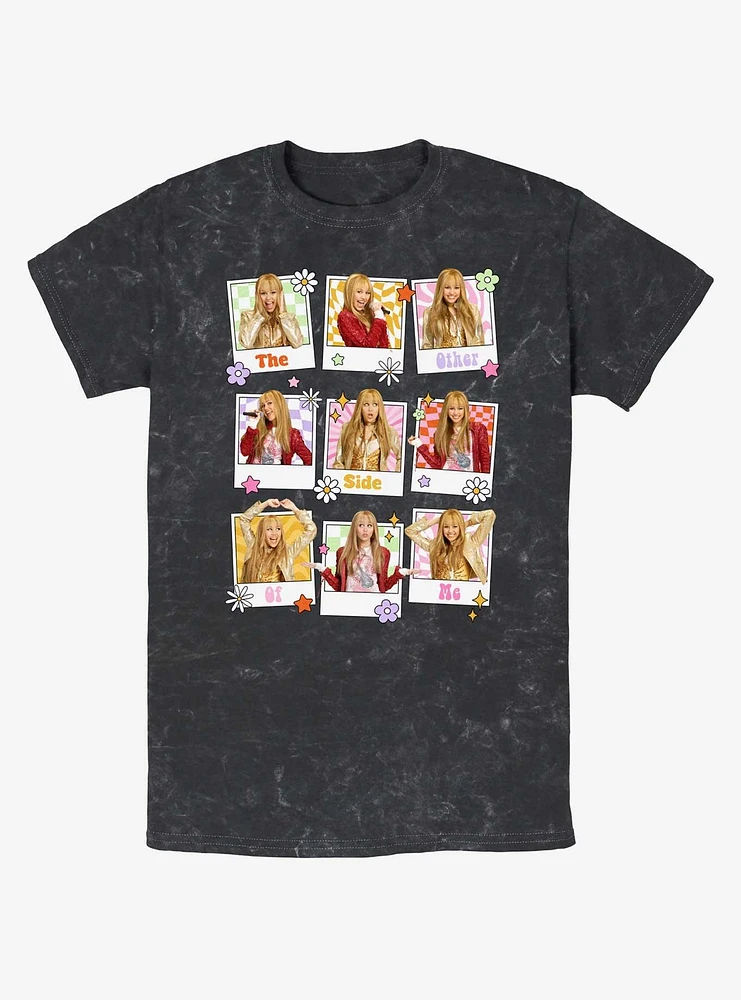 Hannah Montana Polaroid Portraits Mineral Wash T-Shirt