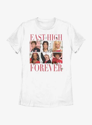 High School Musical East Forever Tile Portraits Womens T-Shirt