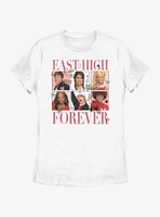 High School Musical East Forever Tile Portraits Womens T-Shirt