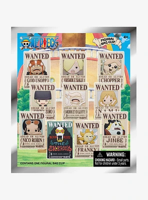 One Piece Wanted Poster Blind Bag Figural Bag Clip