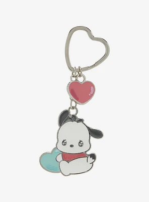 Sanrio Pochacco Heart Multi Charm Keychain