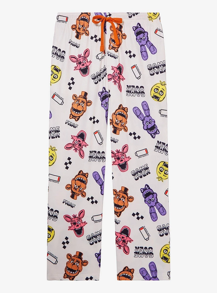 Five Nights at Freddy's Game Over Allover Print Sleep Pants — BoxLunch Exclusive