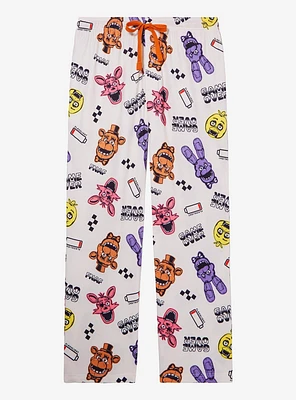 Five Nights at Freddy's Game Over Allover Print Sleep Pants — BoxLunch Exclusive