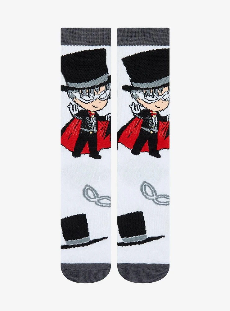 Sailor Moon Tuxedo Mask Crew Socks — BoxLunch Exclusive