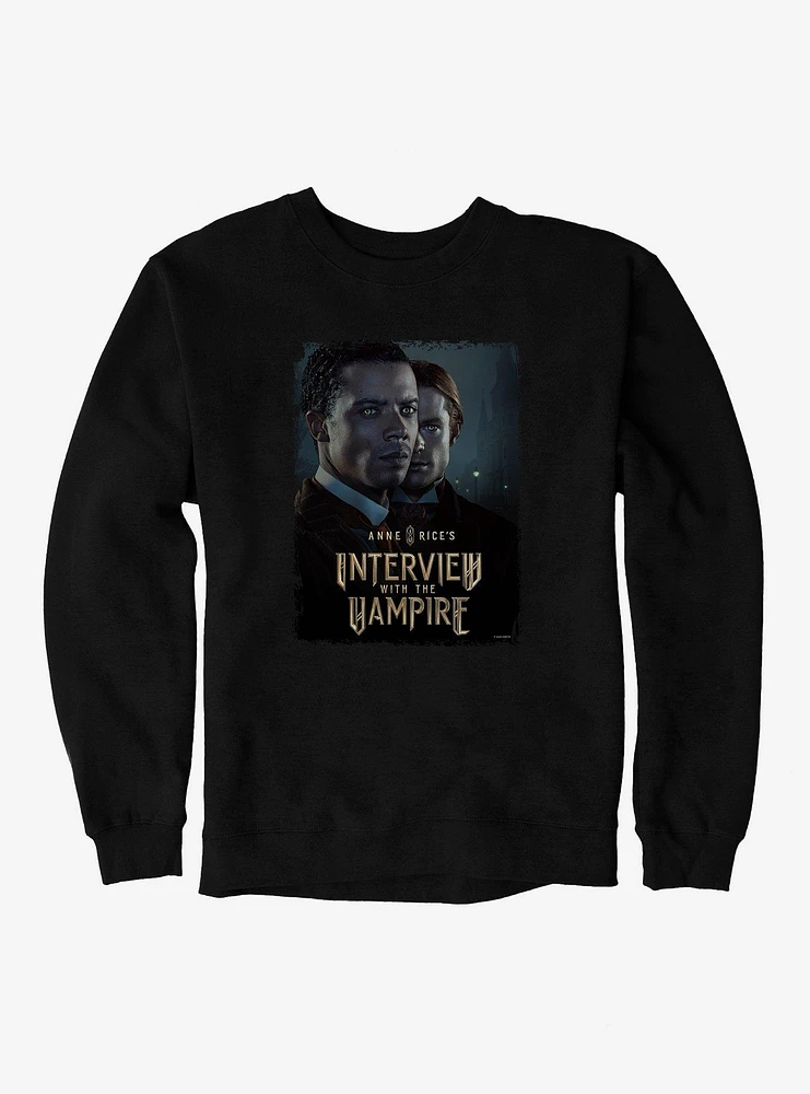 Interview With The Vampire Lestat & Louis Poster Sweatshirt