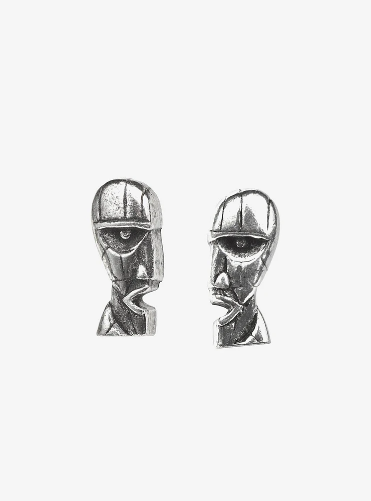 Pink Floyd Division Bell Stud Earrings