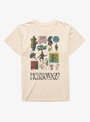 Harry Potter Herbology Mineral Wash T-Shirt