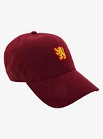 Harry Potter Gryffindor Lion Corduroy Ball Cap — BoxLunch Exclusive