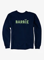 Barbie Haloween Drip Bat Logo Sweatshirt