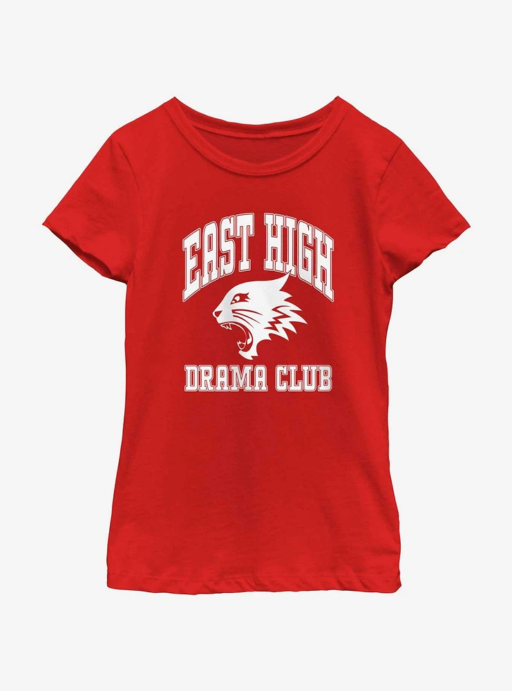 High School Musical East Drama Club Collegiate Style Youth Girls T-Shirt