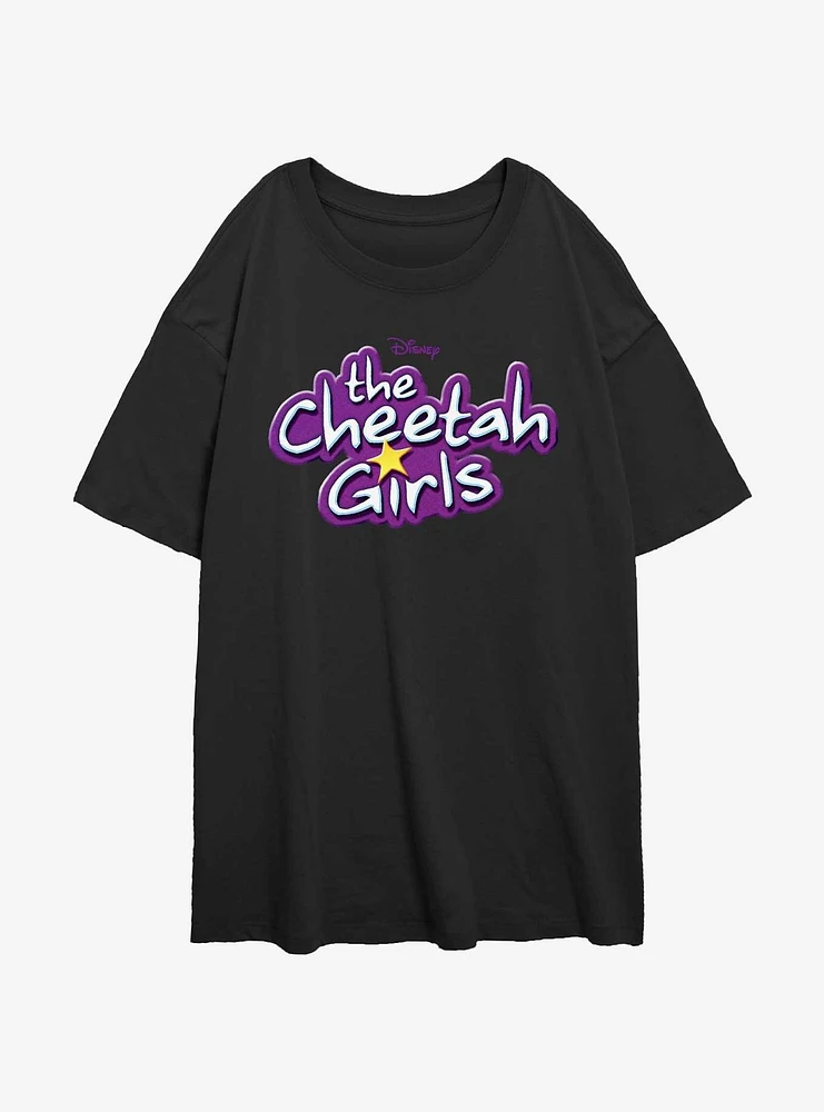 The Cheetah Girls Classic Logo Womens Oversized T-Shirt