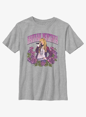 Hannah Montana Rose Portrait Youth T-Shirt