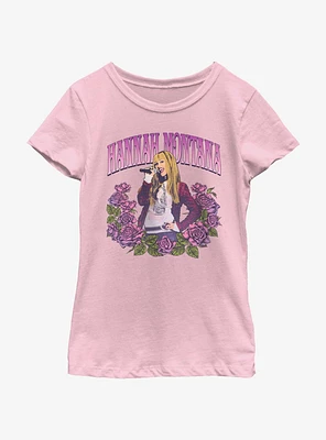 Hannah Montana Rose Portrait Youth Girls T-Shirt