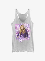 Hannah Montana Portrait Collage Womens Tank Top