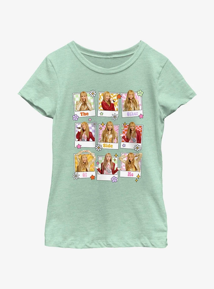 Hannah Montana Polaroid Portraits Youth Girls T-Shirt