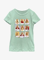 Hannah Montana Polaroid Portraits Youth Girls T-Shirt