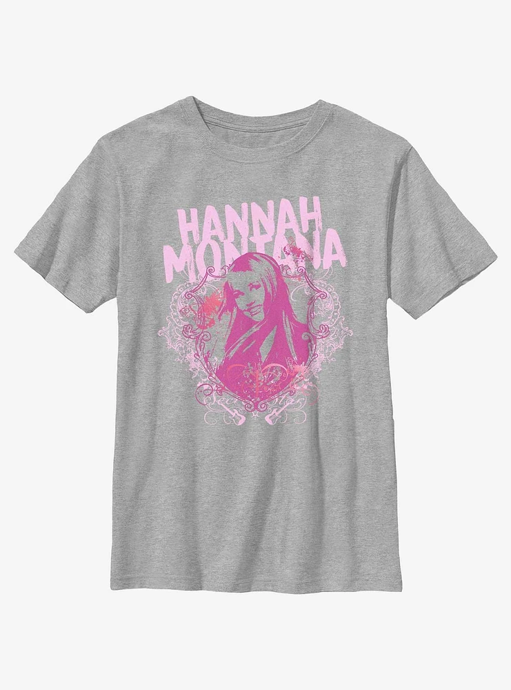 Hannah Montana Glam Portrait Youth T-Shirt