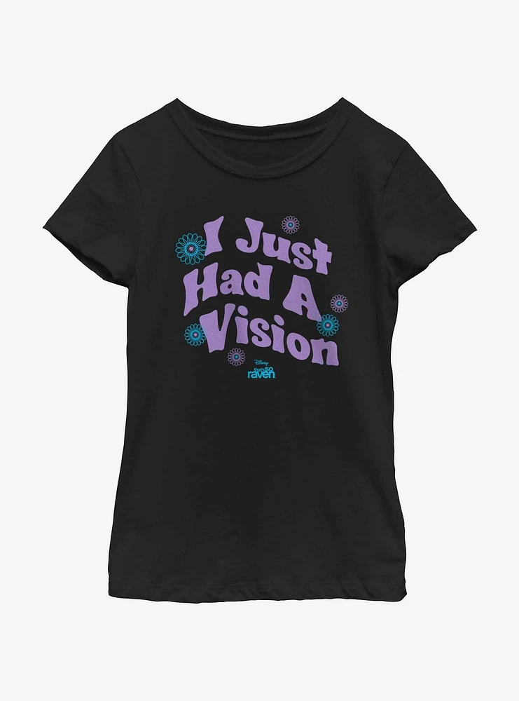 That's So Raven I Just Had A Vision Groovy Youth Girls T-Shirt