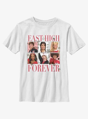 High School Musical East Forever Tile Portraits Youth T-Shirt