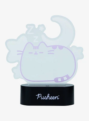 Pusheen Sleepy Cat Acrylic Lamp