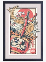 Ilustrata DarumaRamen Plexi Framed Poster