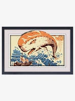 Ilustrata Moby Sushi Plexi Framed Poster