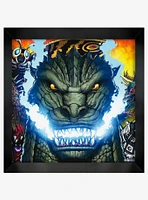 Godzilla Fire Within Wood Wall Art