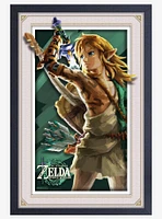 The Legend of Zelda: Tears of the Kingdom Primal Link Plexi Framed Poster