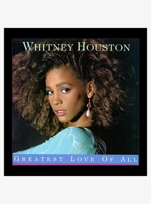 Whitney Houston Greatest Love of All Plexi Framed Poster