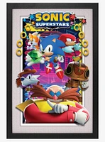 Sonic Superstars Superstars Plexi Framed Poster