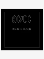 AC/DC Back in Black Wood Wall Art