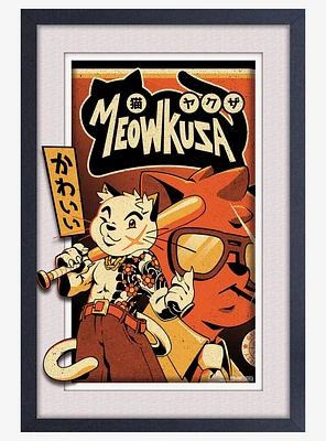 Ilustrata Meowkusa Plexi Framed Poster