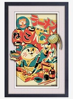 Ilustrata NekoRamen Plexi Framed Poster