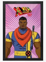 Marvel X-Men Bishop Portrait '97 Wood Wall Art