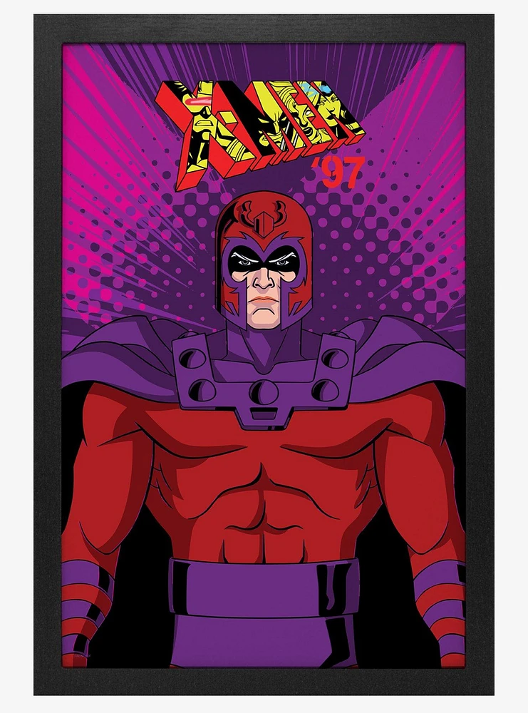 Marvel X-Men Magneto Portrait '97 Wood Wall Art