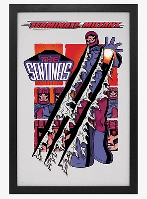 Marvel X-Men Sentinels '97 Wood Wall Art