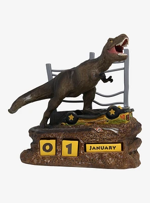 Jurassic Park T-Rex Perpetual Calendar