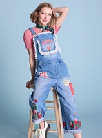 Strawberry Shortcake Embroidered Women's Overalls — BoxLunch Exclusive