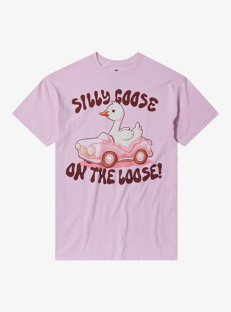 Silly Goose Driver T-Shirt By Goodie Two Sleeves