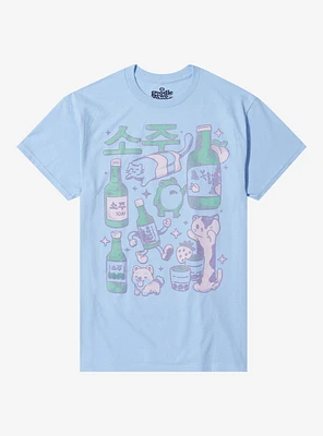 Soju Party Animals T-Shirt By Goodie Two Sleeves