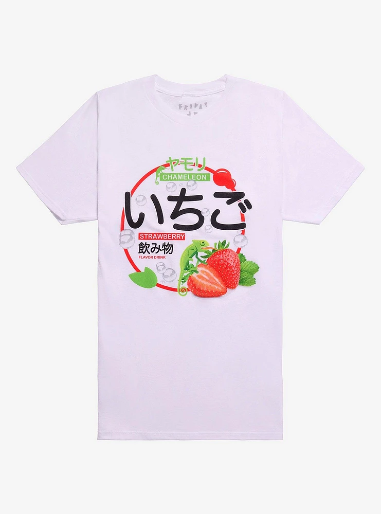 Strawberry Drink T-Shirt By Friday Jr