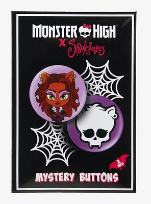 Monster High X Spooksieboo Blind Bag Button Set