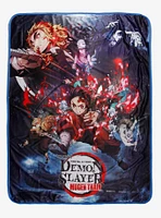 Demon Slayer: Kimetsu No Yaiba Mugen Train Throw Blanket