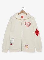 Strawberry Shortcake Patchwork Zip Hoodie — BoxLunch Exclusive