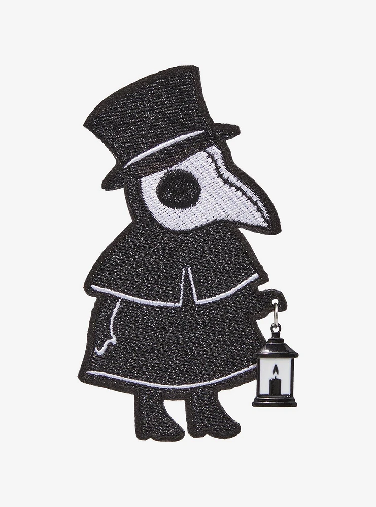 Plague Doctor Lantern Charm Patch