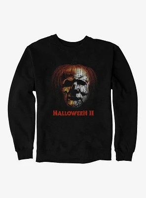 Halloween II Pumpkin Face Mask Sweatshirt