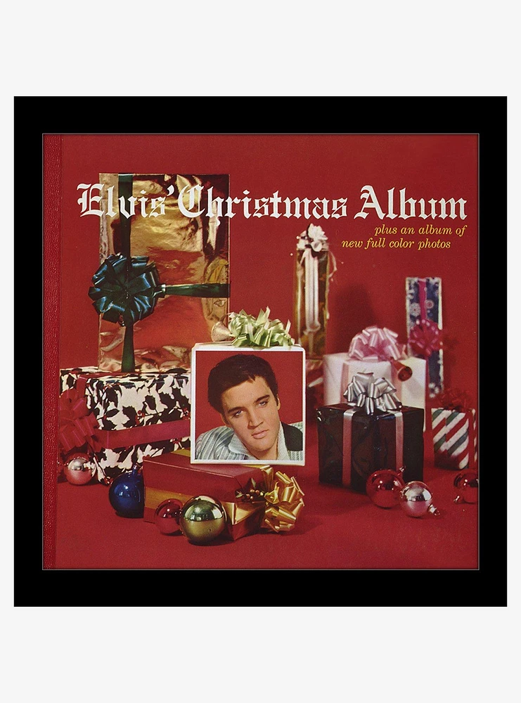 Elvis Presley Elvis' Christmas Album Plexi Framed Poster