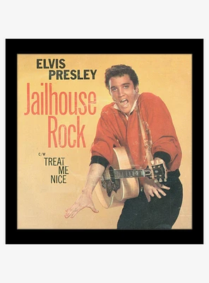 Elvis Presley Jailhouse Rock Plexi Framed Poster