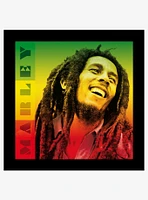 Bob Marley Smile Wood Wall Art